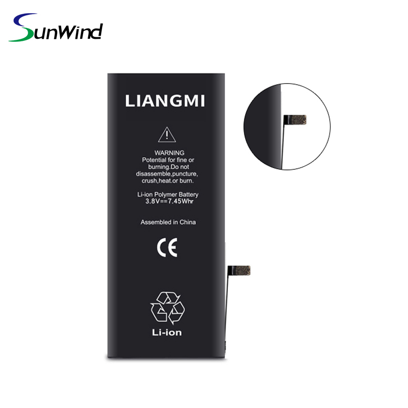 3.8v rechargeable battery for iphone 7 7G mobile phone batteries 1960mah