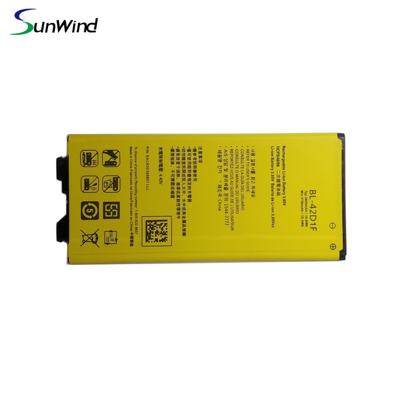 New battery BL-42D1F 2800mAh Battery For LG G5 H850 H858 VS987 H820 LS992 H830 US992 3.8V 2800mah
