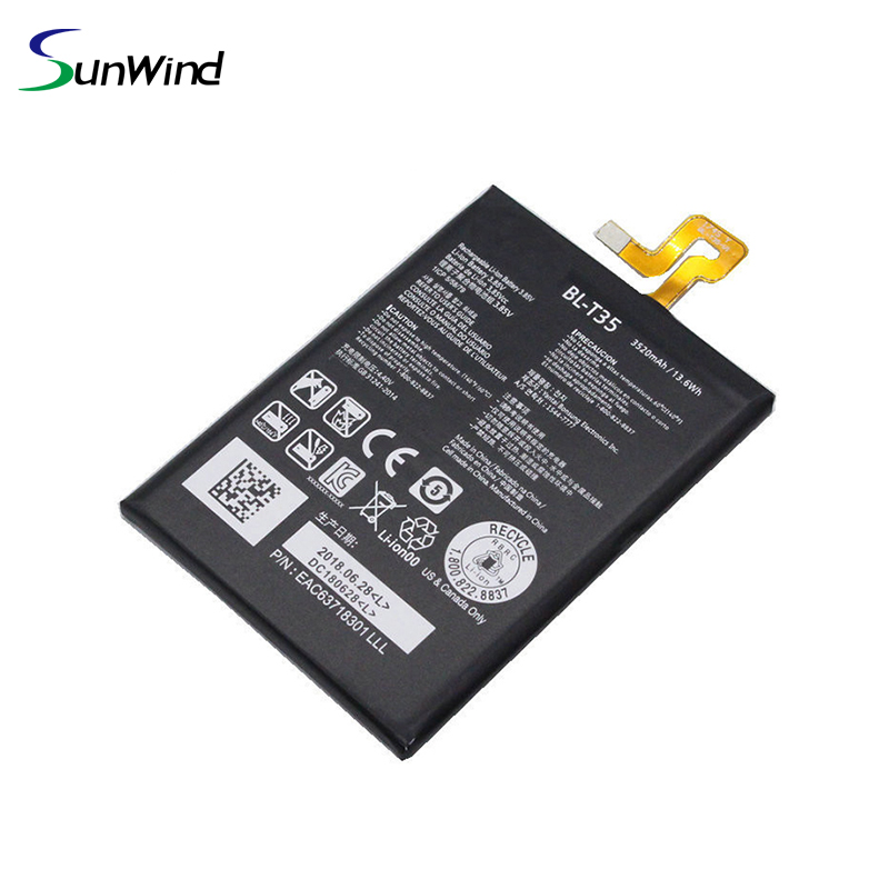 BL-T35 Rechargable Mobile Phone battery For LG Google PIXEL 2 XL battery 3.85V 3520mah