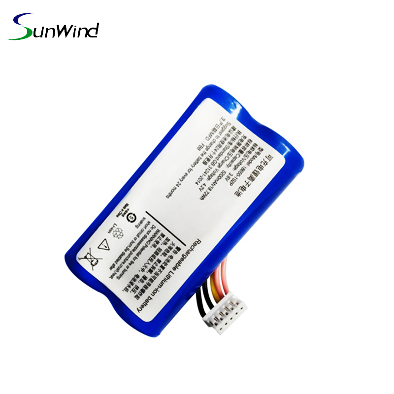 Rechargeable 3.6v li-ion POS terminal battery for Verifone X990 5200mah 18650 battery