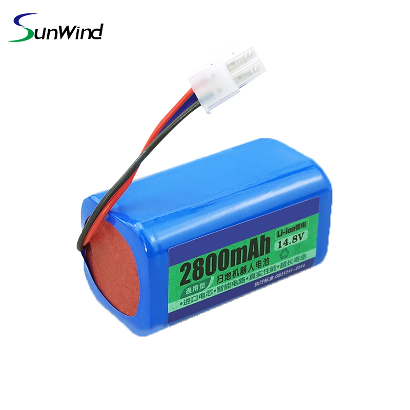 Li-Ion 14.8V 2500mAh Rechargeable Replacement Battery for Ecovacs Deebot CEN540 Sweeper Robot Cleaner