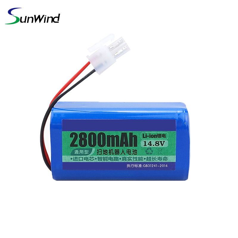 Li-Ion 14.8V 2500mAh Rechargeable Replacement Battery for Ecovacs Deebot CEN540 Sweeper Robot Cleaner