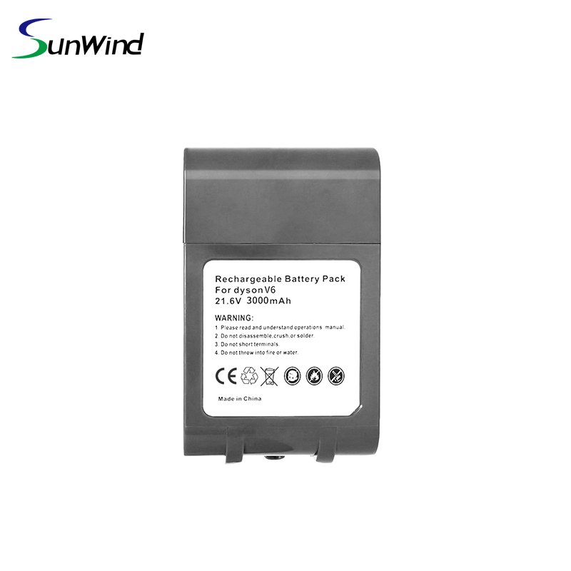 High Quality Rechargable Battery For Dyson V6 DC62 21.6V 3000mAh Battery