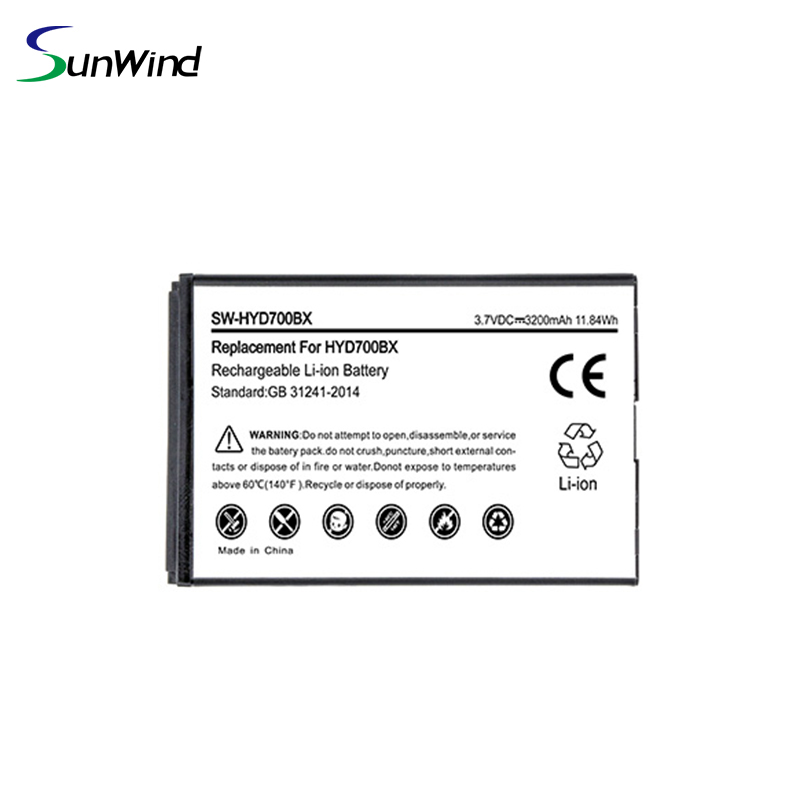 3.7V 3200mAh Li-ion Replacement Rechargeable Barcode Scanner Battery 55-003233-01 for Honeywell 70e 75e Captuvo 70e Captuvo 75e