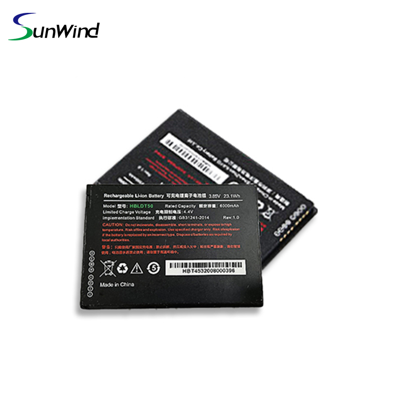 3.85V 6000mah PDA battery for Urovo DT50 phone HBLDT50 li-ion battery