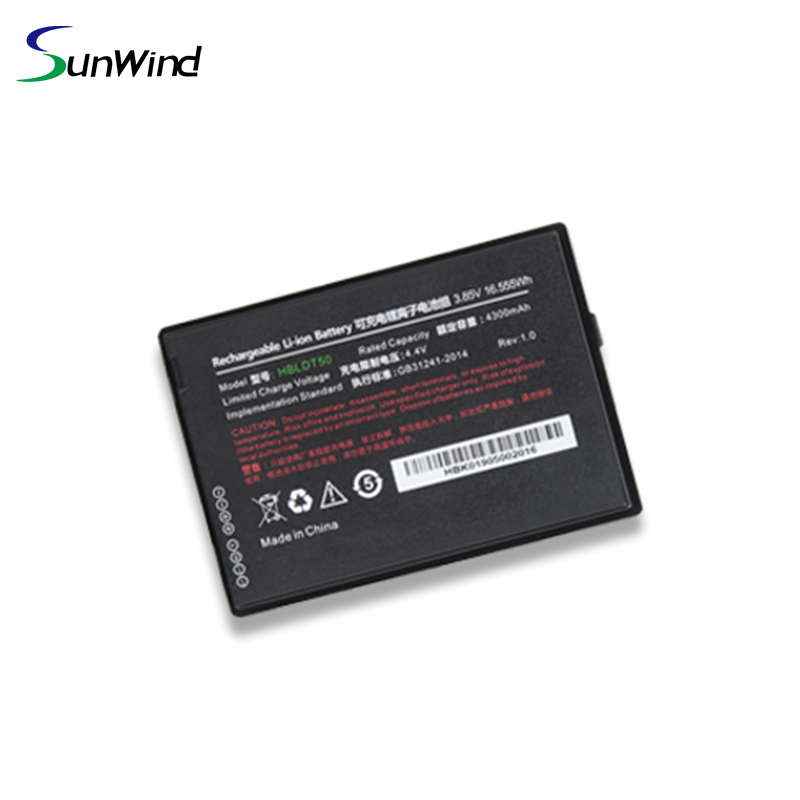 3.85V 6000mah PDA battery for Urovo DT50 phone HBLDT50 li-ion battery