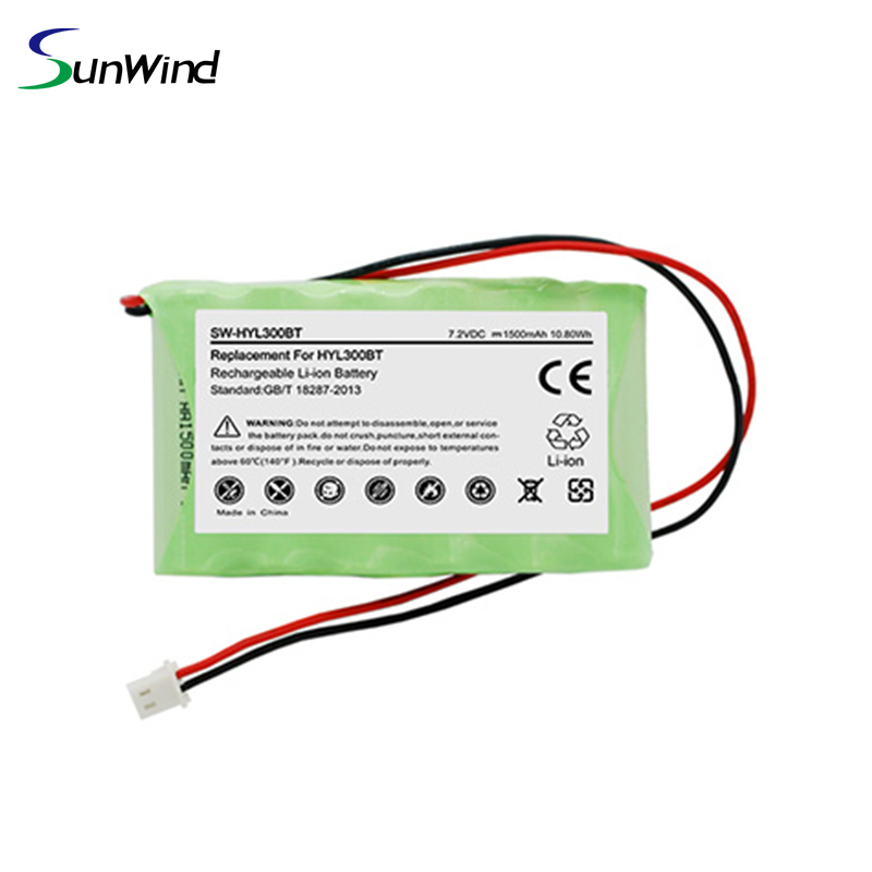 7.2V 1200mAh Li-ion Battery Replacement Barcode Scanner Battery   for hoeywell LYNXRCHKIT-SHA Lyric Keypad LKP500-EN NI-MH batteries