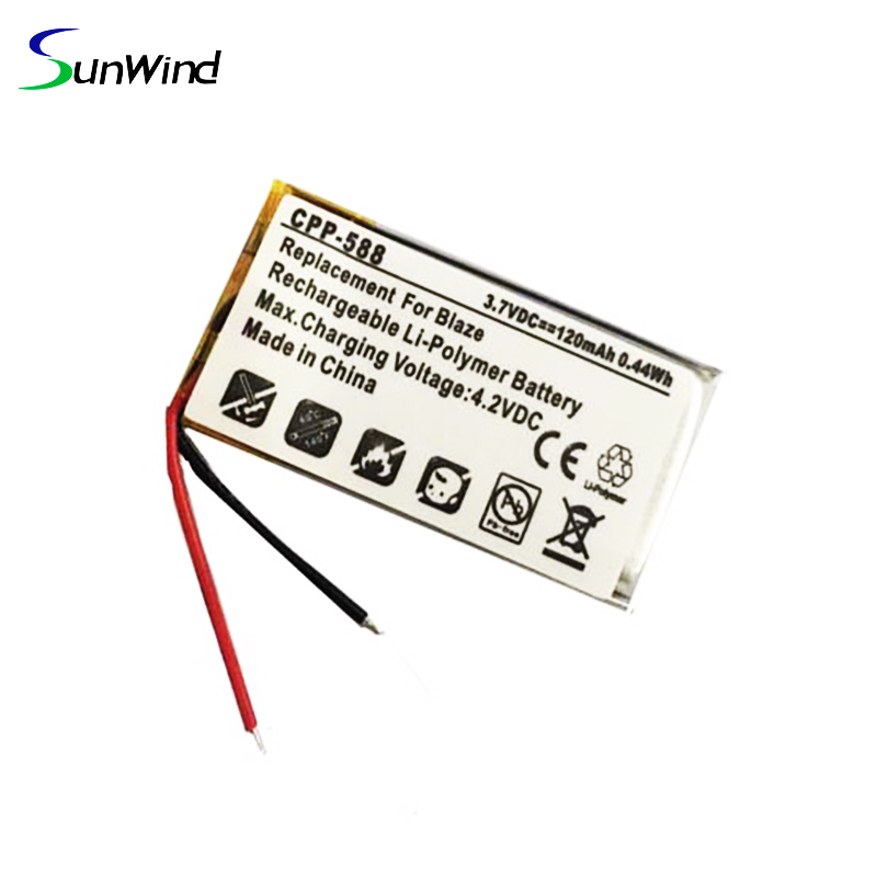 Factory hot selling 3.7V li-polymer Smartwatch battery LSSP321830 For Fitbit Blaze