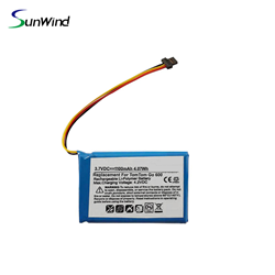Replacement 3.7V 1100mAh Lithium-ion Battery for TomTom Go 60 S Go 610 4FA60 Go 600 AHA11110009 GPS Navigation