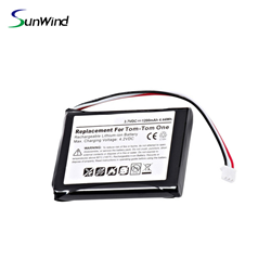 3.7V Li-ion Battery 1300mAh for TomTom one V2 V3 V5 XL Europe Dach TML Rider IQ Routes S4L Rider 2nd 4K00.100