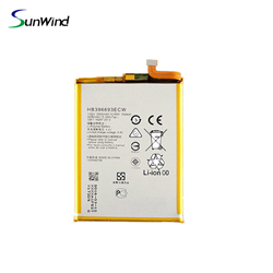 HB396693ECW Repair Accessories The Cell Phone Battery For Huawei Mate 8  Battery 3.82V 3900mah