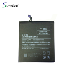 BM38 bateria xiaomi Shenzhen factory phone battery with price for Xiaomi 4s Mi 4s MI4s  3.85V 3260mah