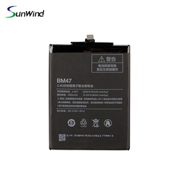 BM47 bateria xiaomi  Hot sale li-polymer mobile phone battery for XiaoMi redmi3 redmi 4X  battery 3.8V 4000mAh