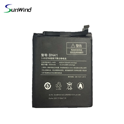 BN41 OEM New Mobile Phone Internal Battery For Xiaomi Redmi Note 4  Battery 3.85V 4000mAh