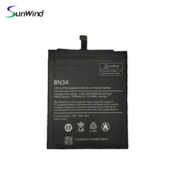 BN34 Factory Directly Phone Batteries Original for Xiaomi Redmi 5A  3.85V 3000mAh