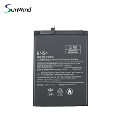 BN54 Rechargeable Cell Phone Battery for Xiaomi Redmi 9 / Redmi Note 9 3.85V 5020mah