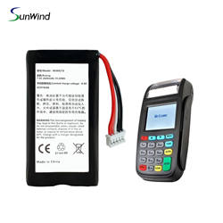 Newpos 18650 newpos 8210 Battery Full Capacity Bateria for New8210, Cashier Cash Terminal Battery
