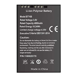 3.85V 5000mAh BTY95L Battery Replacement For Newland MT93 Megaterra Mobile Computer Barcode Scanner Battery