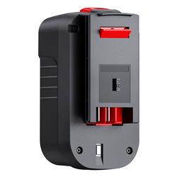 18V 3700mAh Power Tool HPB18 Replacement Lithium Battery for Decker 244760-00 A1718 FS18FL FSB18 Firestorm Cordless Tools