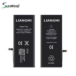 High Capcity cell phone batteries for iphone 7P 7 plus 3.82v 3380mah