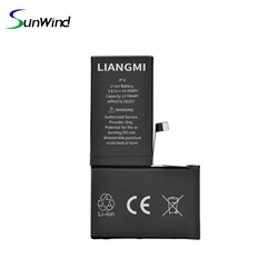 Hot Sale Rechargeable Mobile Phone battery for Iphone X