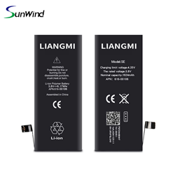 Factory Price Li-polymer Battery for Iphone SE cell phone batteries
