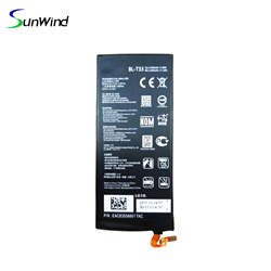 BL-T33 Rechargable Mobile Phone Battery For LG Q6 G6mini M700A M700AN M700DSK M700N Battery 3.85V 2900mah