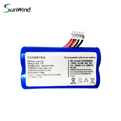 Rechargeable 3.6v li-ion POS terminal battery for Verifone X990 5200mah 18650 battery