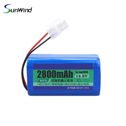 Li-Ion 14.8V 2500mAh Rechargeable Replacement Battery for Ecovacs Deebot CEN540 Sweeper Robot Cleaner