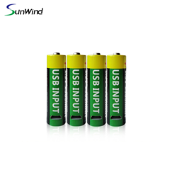 14 500 USB Литий - ионный аккумулятор USB Входная зарядная батарея AA 1.5v 1300mah