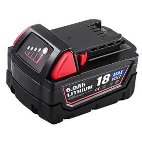 Milwaukee 48-11-1852 M18 REDLITHIUM XC18V 6Ah Lithium-Ion Battery Rechargeable Cordless Power Tools Batteries